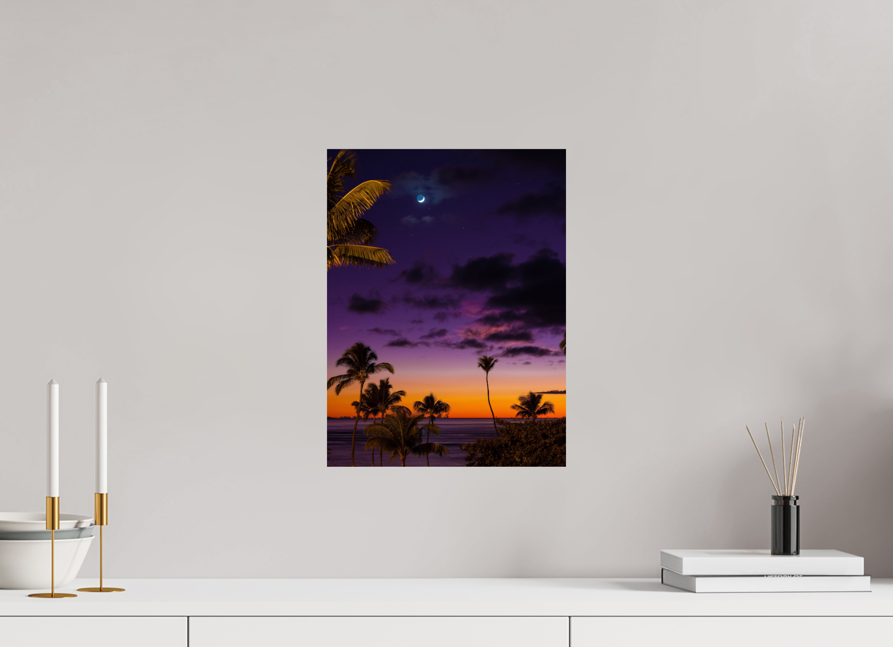 12 x 16″, Photo Print On Fuji Crystal DP II Maui Sunset