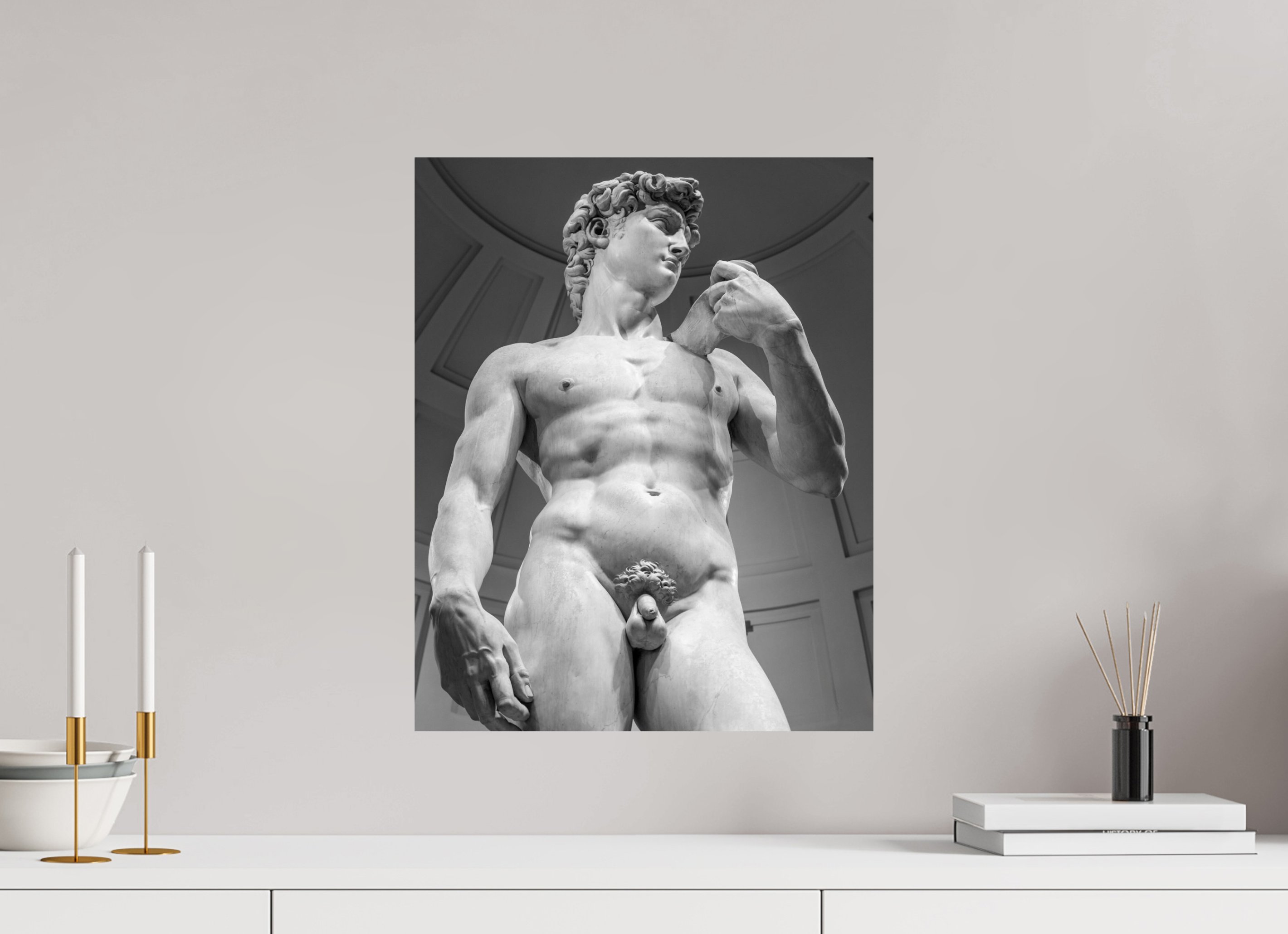 16 x 20″, Photo Print On Fuji Crystal DP II Statue of David