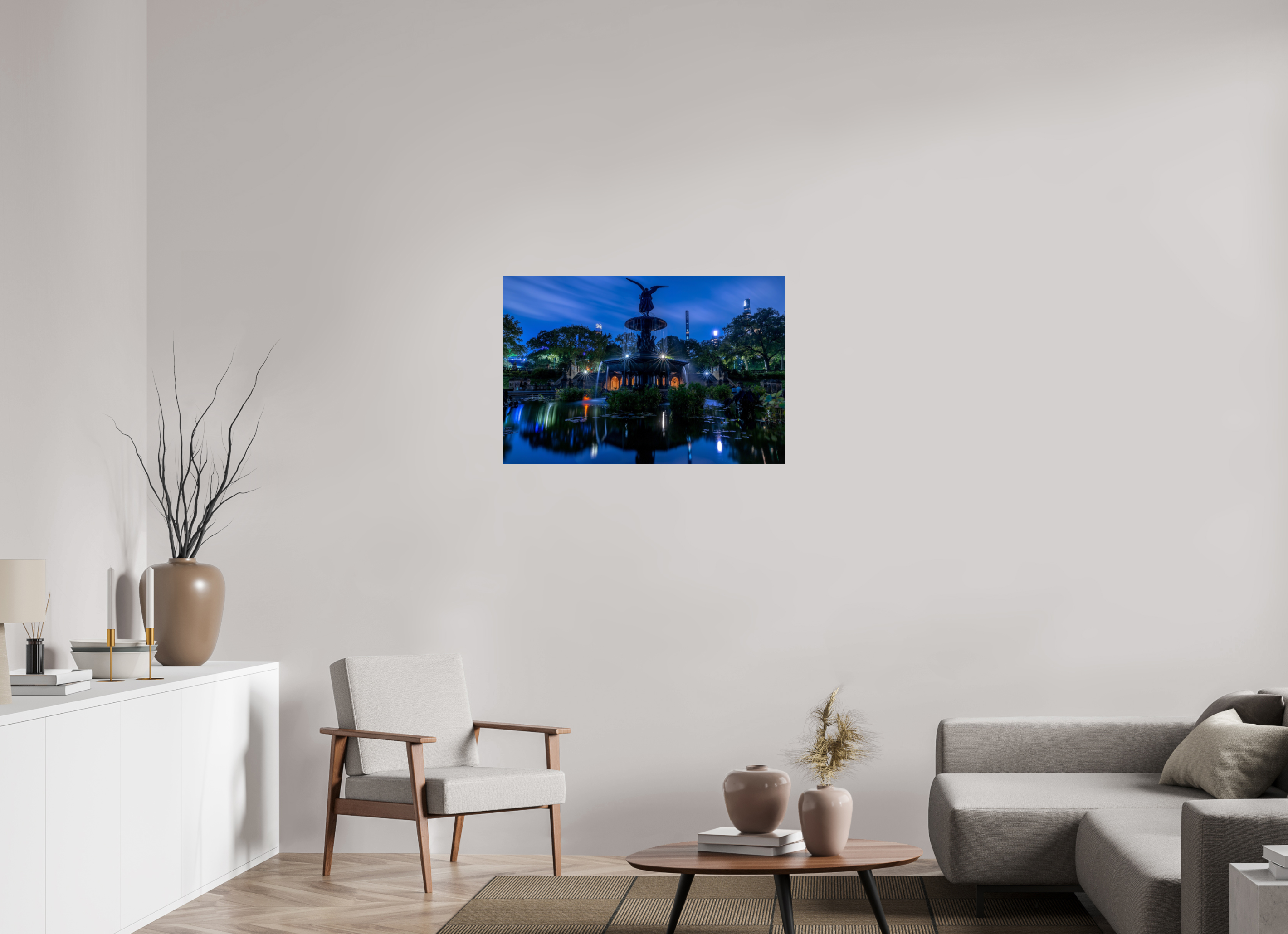 36 x 24″, Photo Print On Fuji Crystal DP II New York Central Park