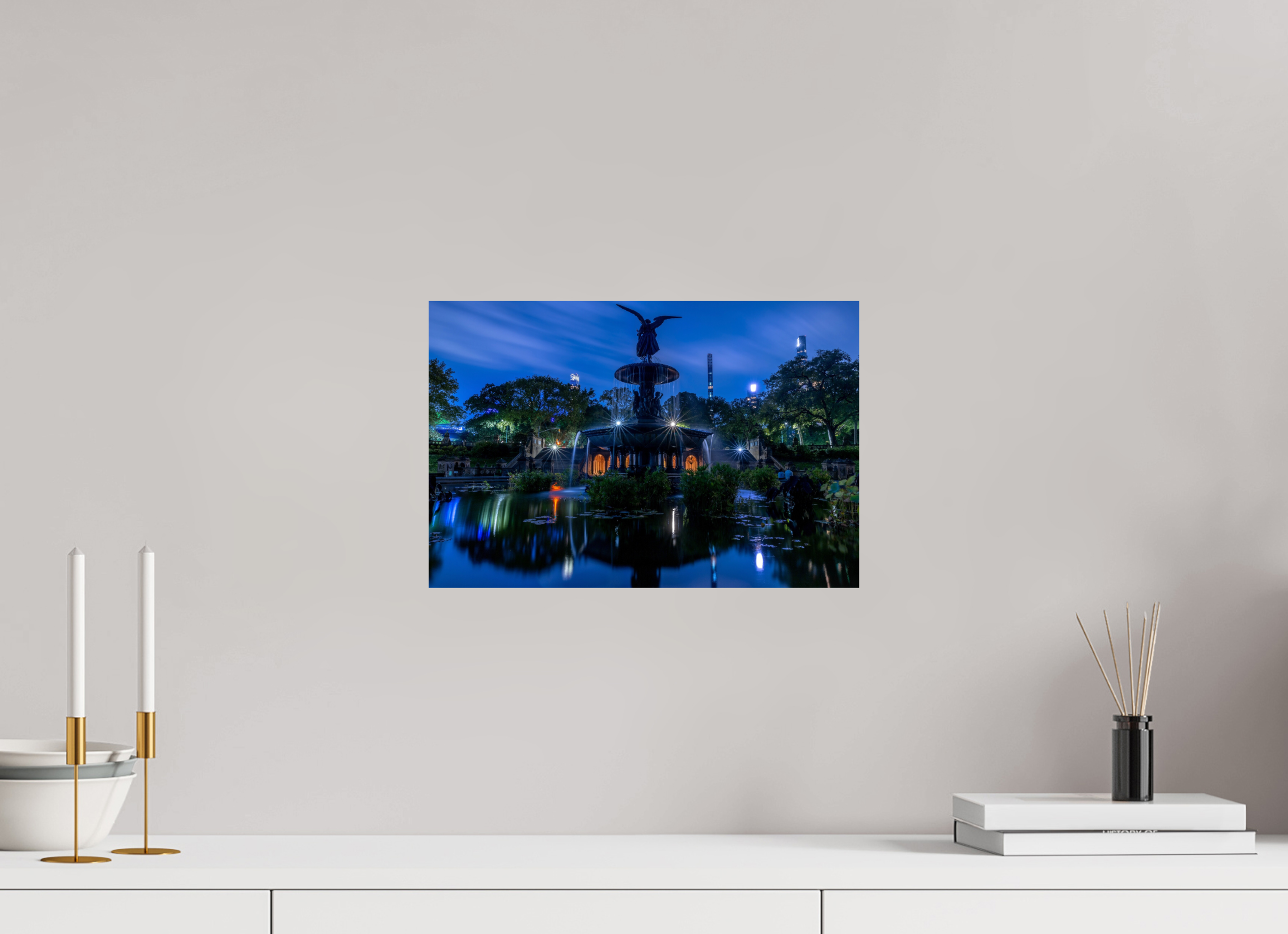 15 x 10″, Photo Print On Fuji Crystal DP II New York Central Park