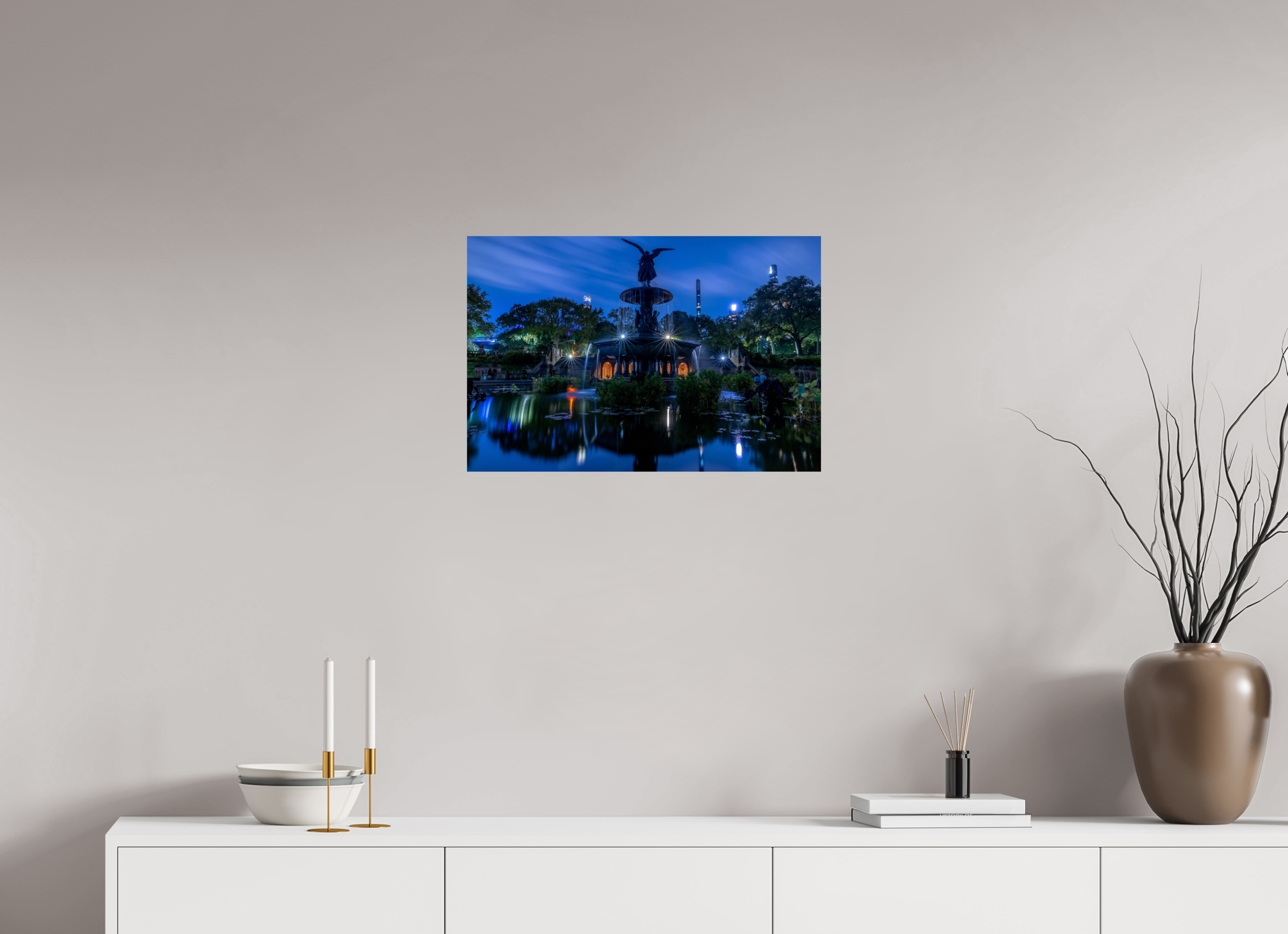 24 x 16″, Photo Print On Fuji Crystal DP II New York Central Park