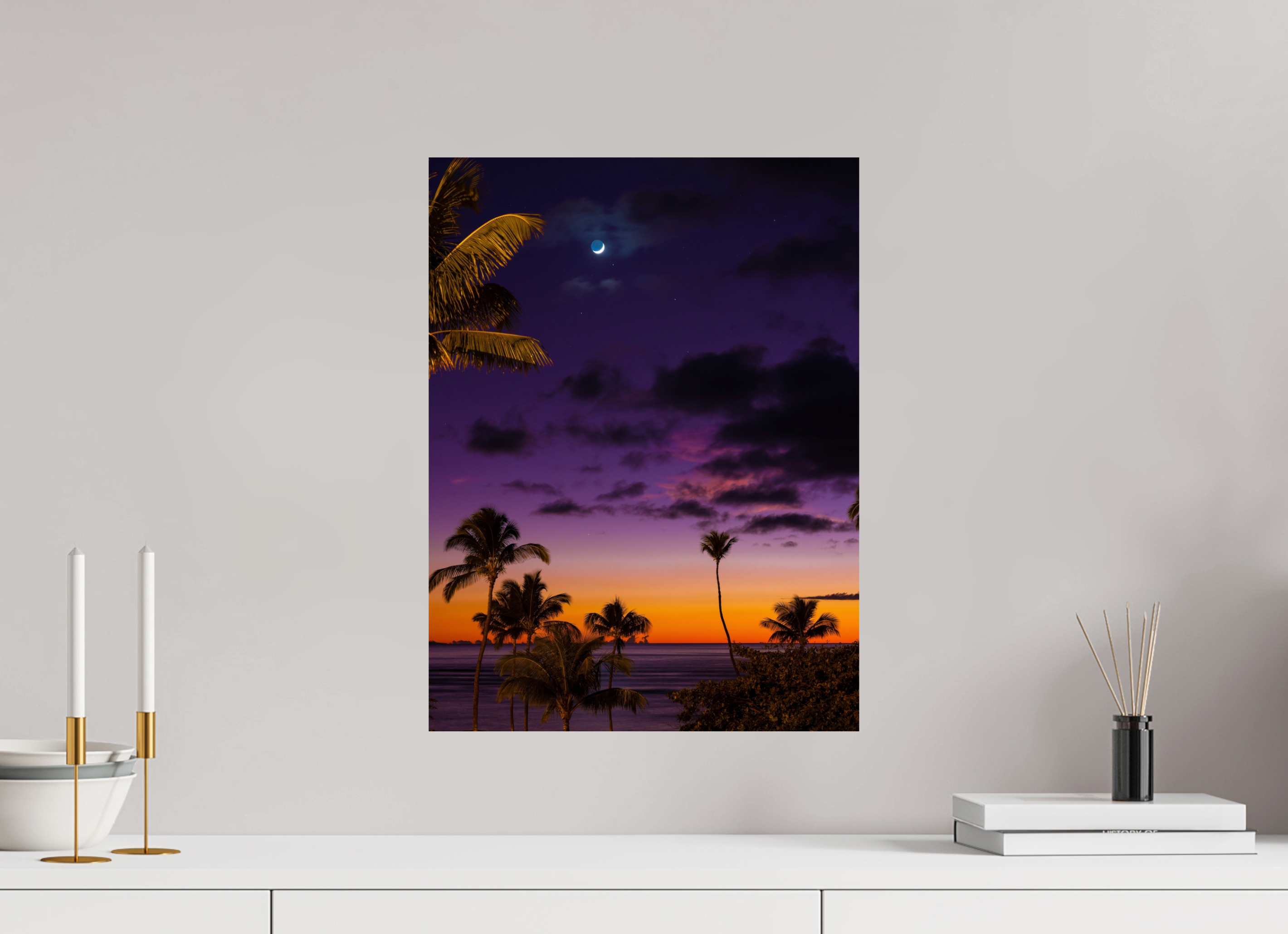 15 x 20″, Photo Print On Fuji Crystal DP II Maui Sunset